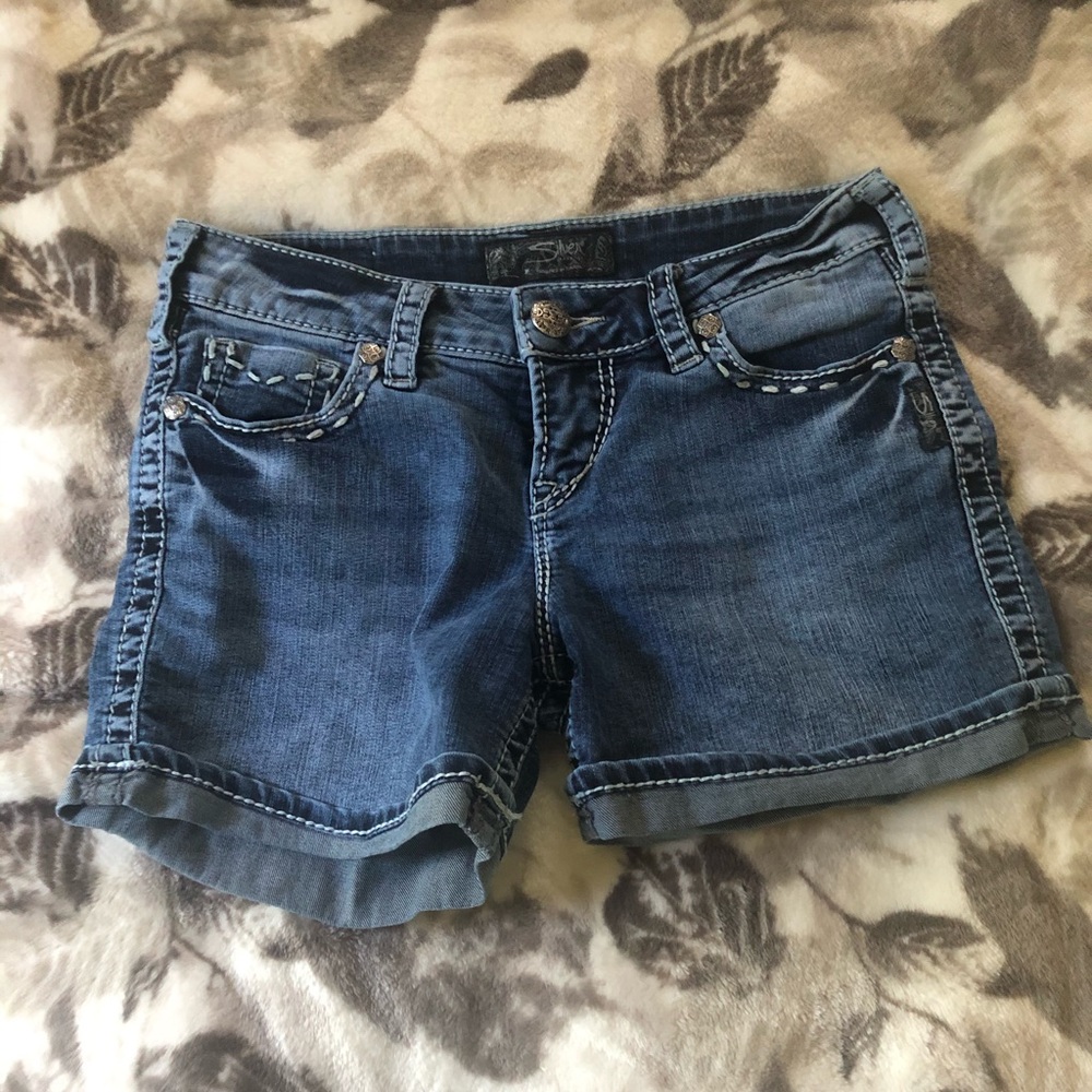 Silver shorts
